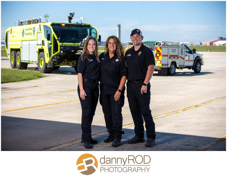 san antonio fire department portraits