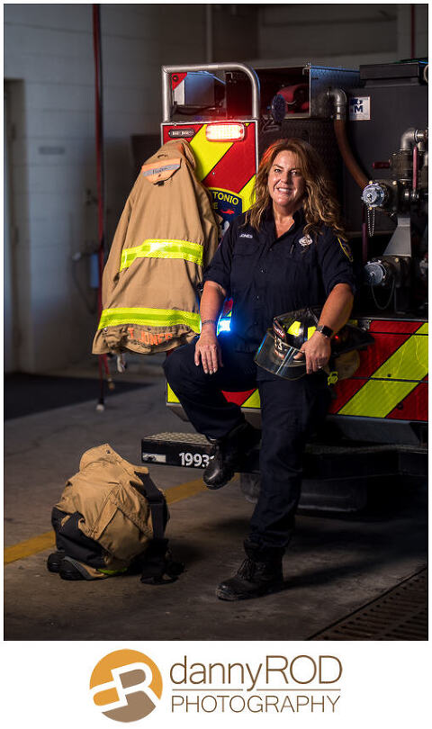 san antonio fire department female firefighter